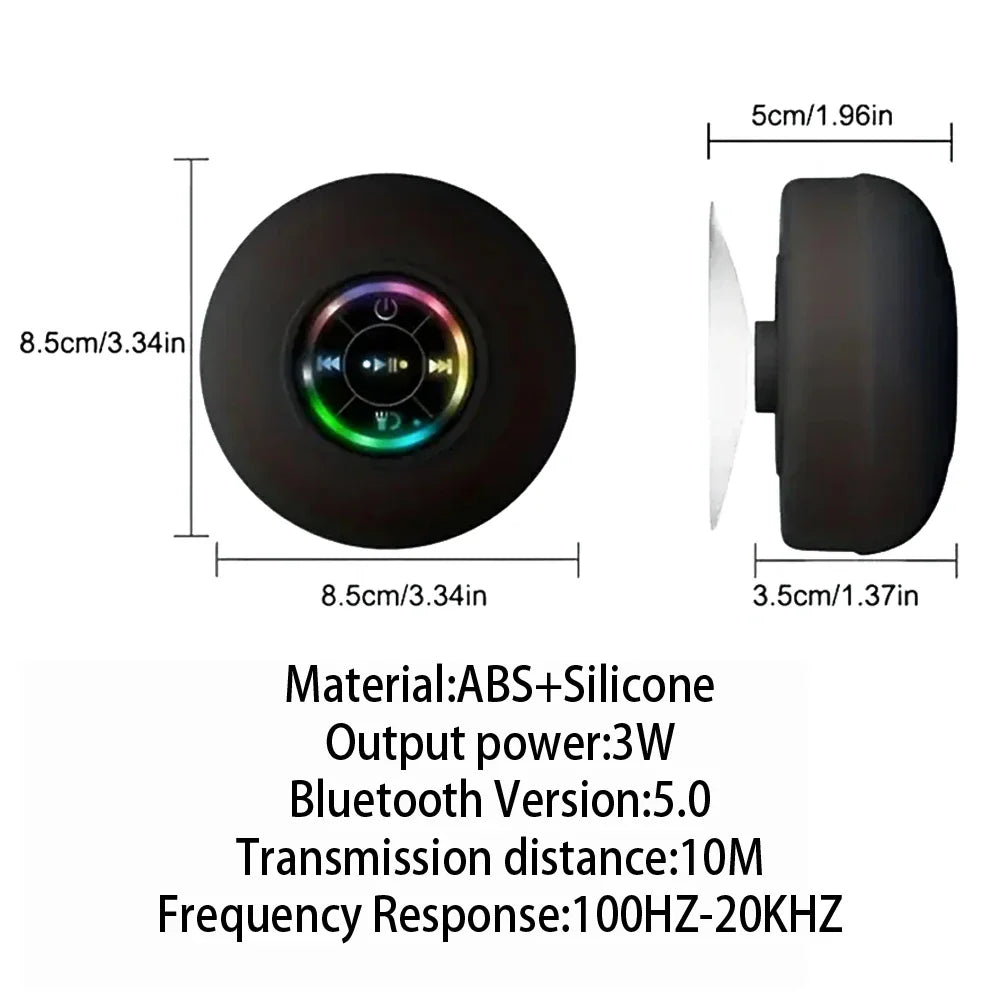 Suction Cup Bluetooth Speaker
