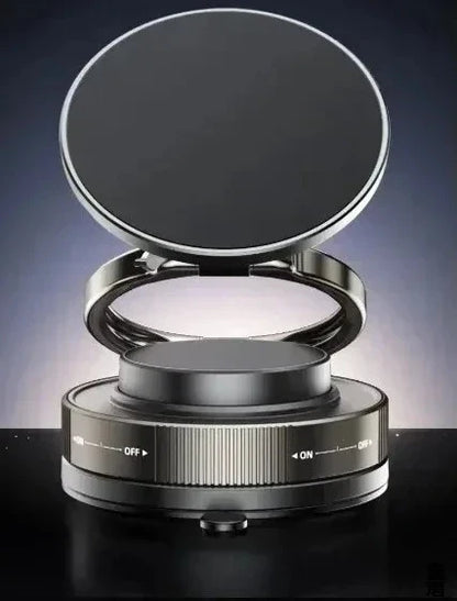 Drivegy™ MagSafe Vacuum Suction Magnetic Phone Mount – Adjustable Swivel Lock Windshield Holder