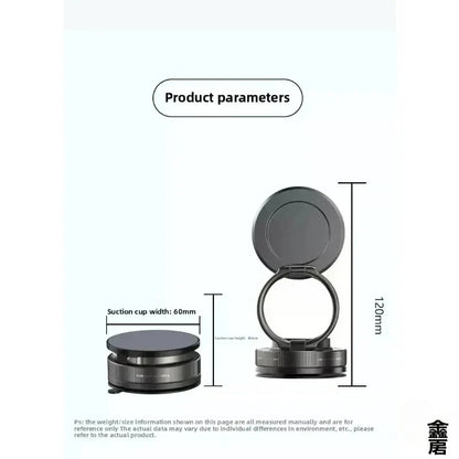 Drivegy™ MagSafe Vacuum Suction Magnetic Phone Mount – Adjustable Swivel Lock Windshield Holder