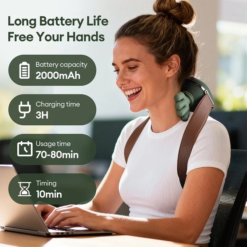 PowerKnead Pro Portable Neck Massager